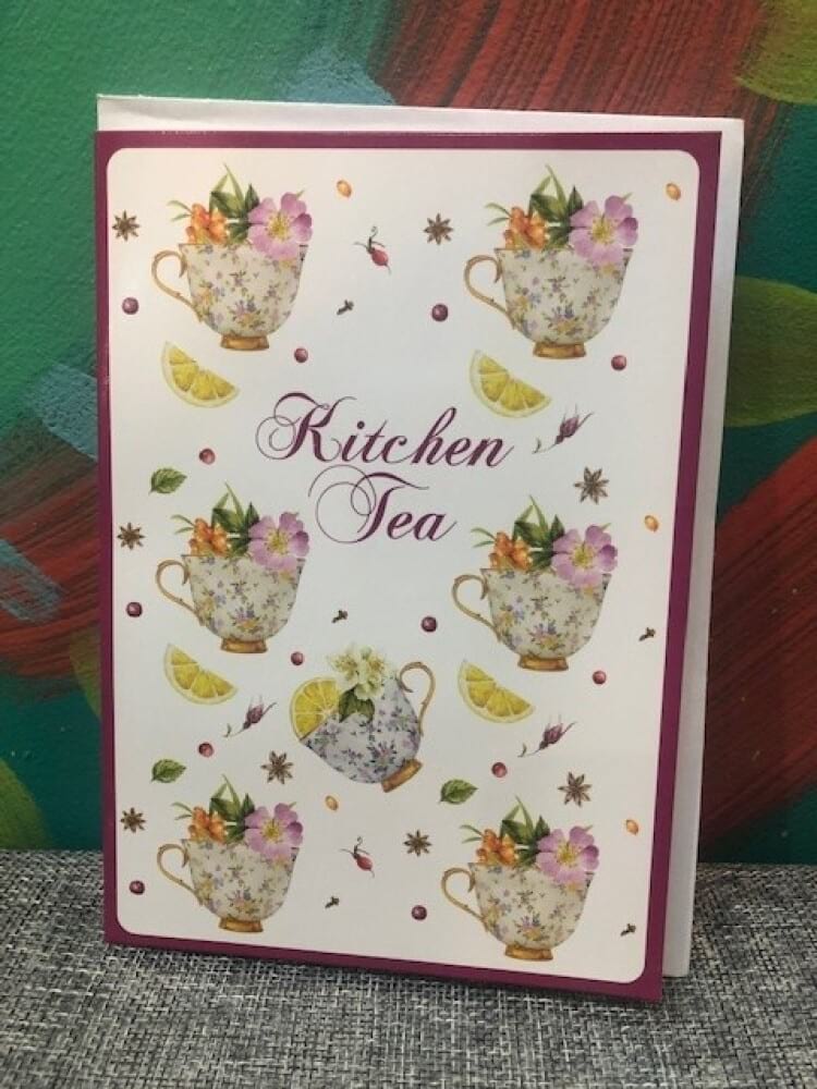 Kitchen Tea Card