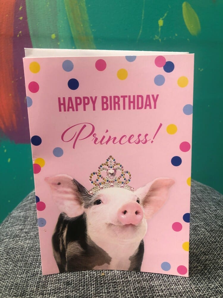 Birthday Card Princess 