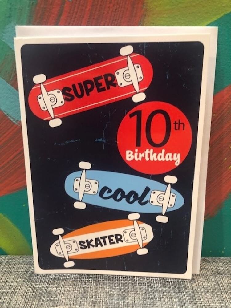 10th Birthday Cool Skater