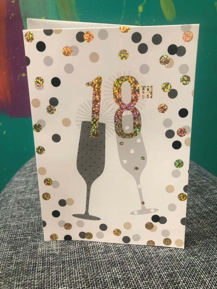 18th Birthday Card