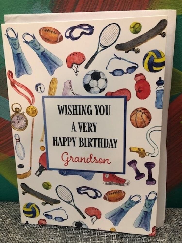 Grandson Birthday Card