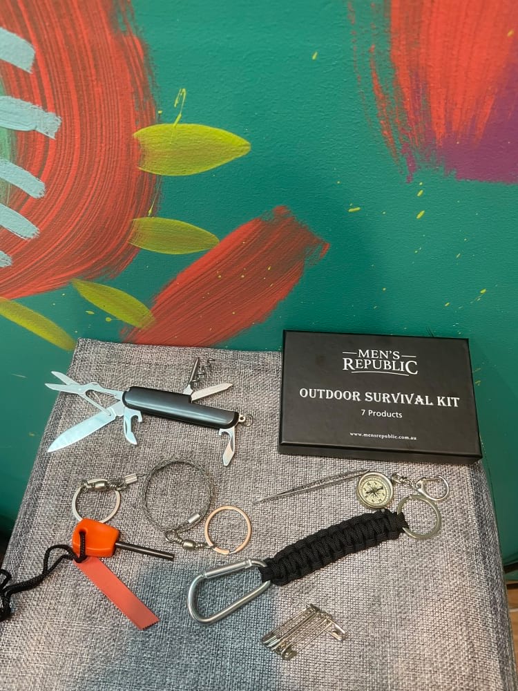 Men`s Republic Outdoor Survival Kit - 7 products