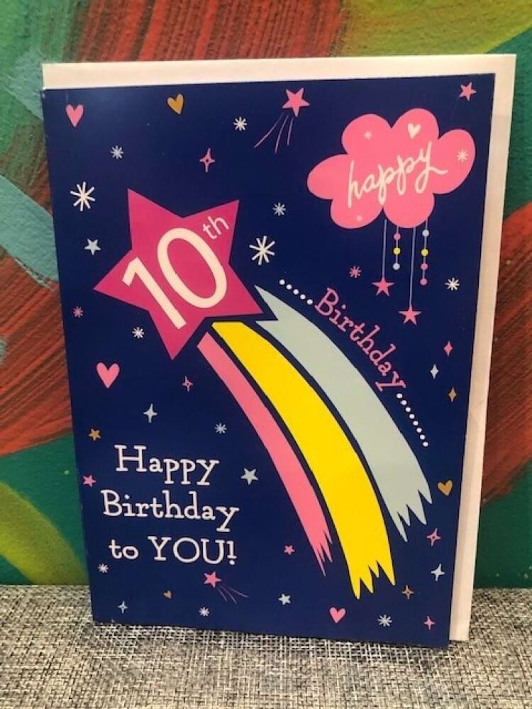 10th Birthday Shooting Star