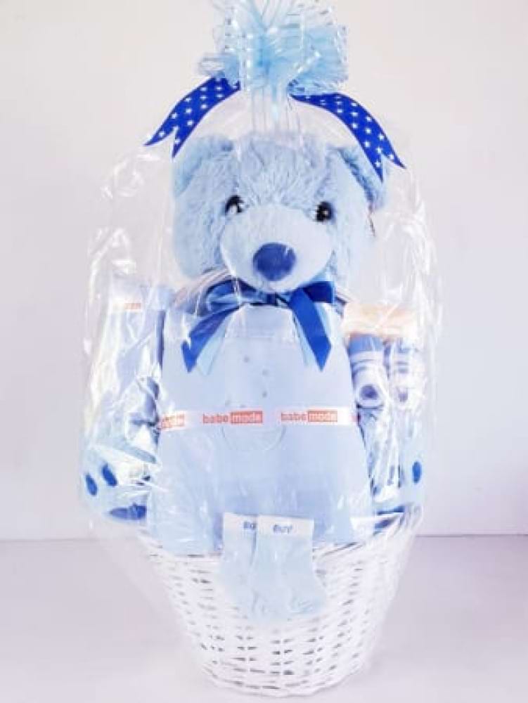 Baby Basket Blue Large