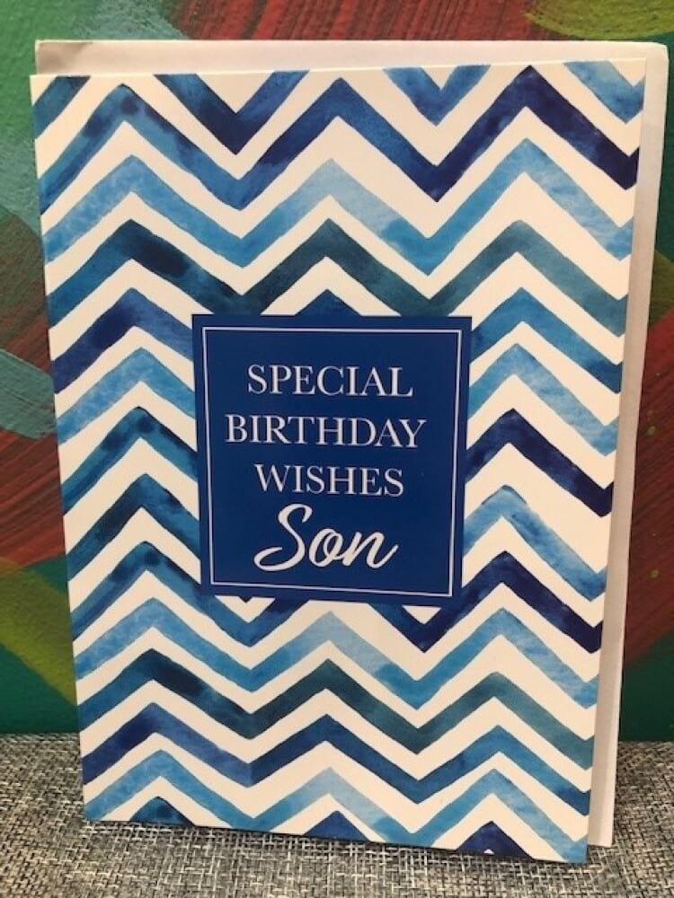 Son Birthday Card
