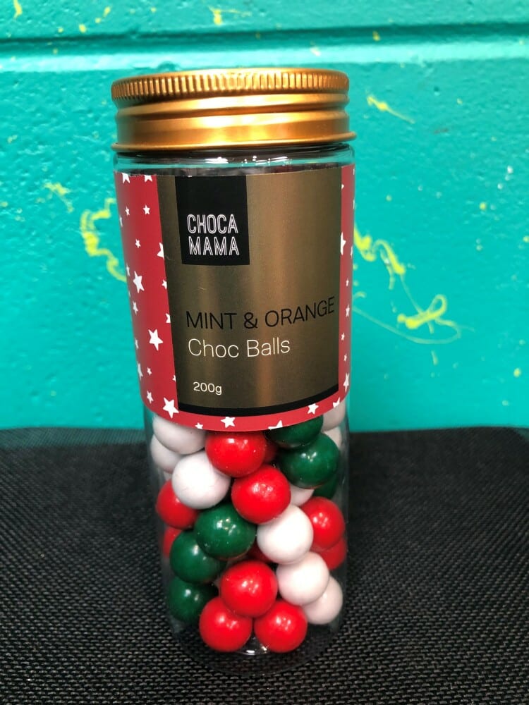 Mint & Orange Choc Balls 200g