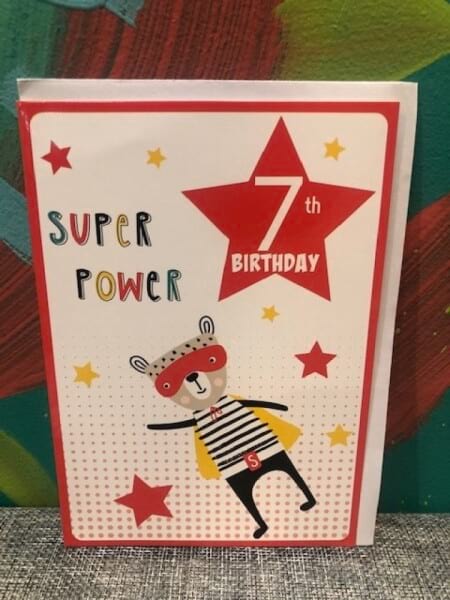 7th Birthday Super Power
