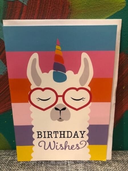 Birthday Wishes Llama