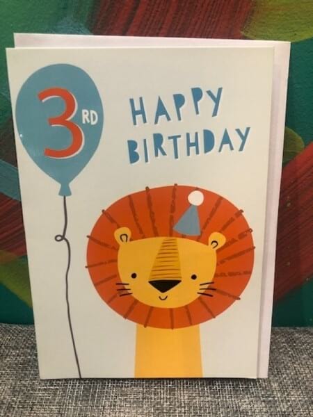 3rd Birthday Lion