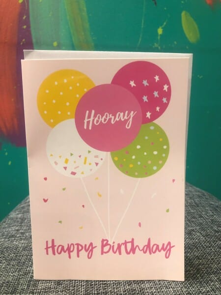 Birthday Card Hooray 