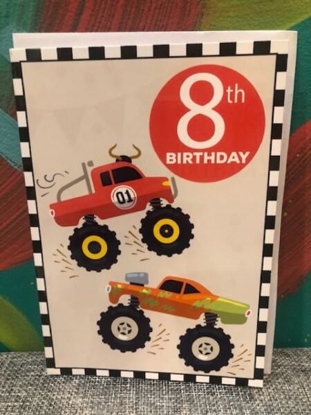 8th Birthday Monster Trucks