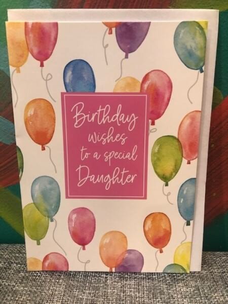 Daughter Birthday Card