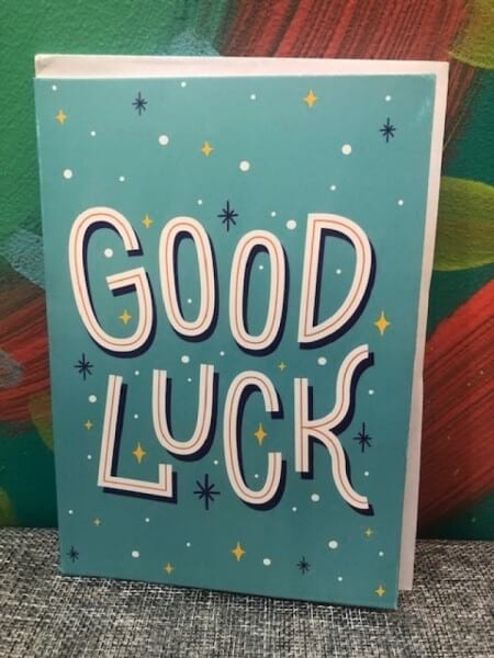 Good Luck Card