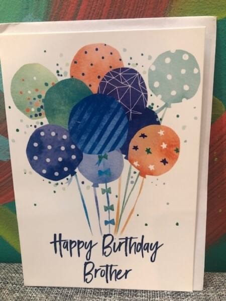 Brother Birthday Card