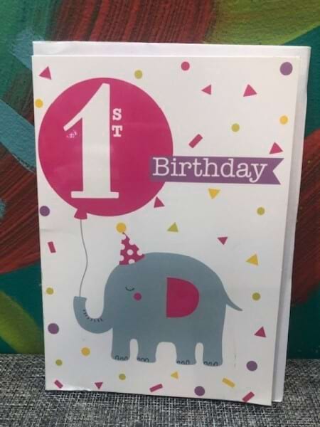 1st Birthday Pink