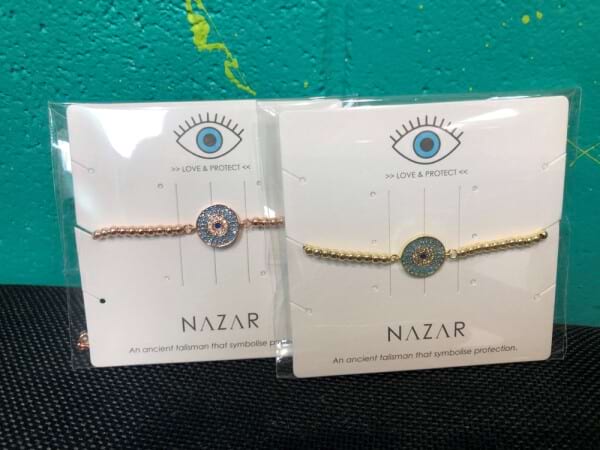 Bracelet Nazar Light Blue Circle 