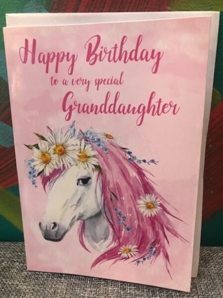 Granddaughter Birthday Card