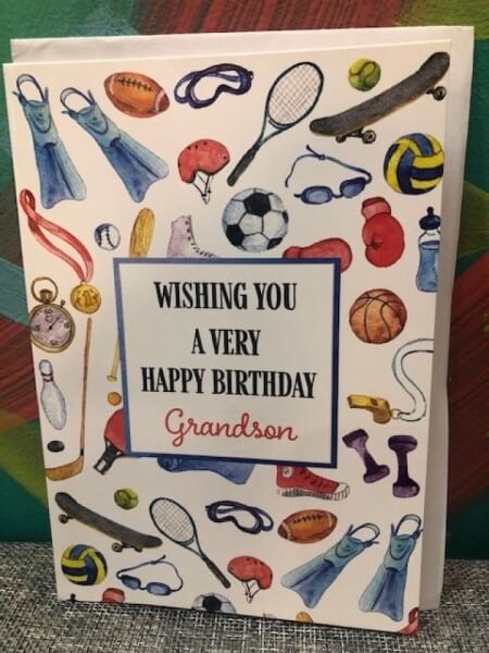 Grandson Birthday Card