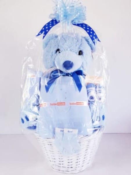 Baby Basket Blue Large