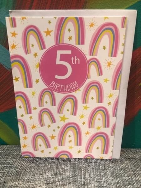 5th Birthday Rainbows