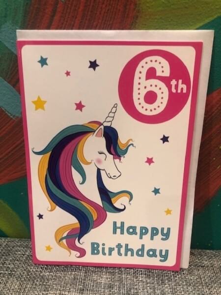 6th Birthday Unicorn